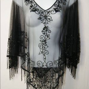 Woman’s shawls and see through covers